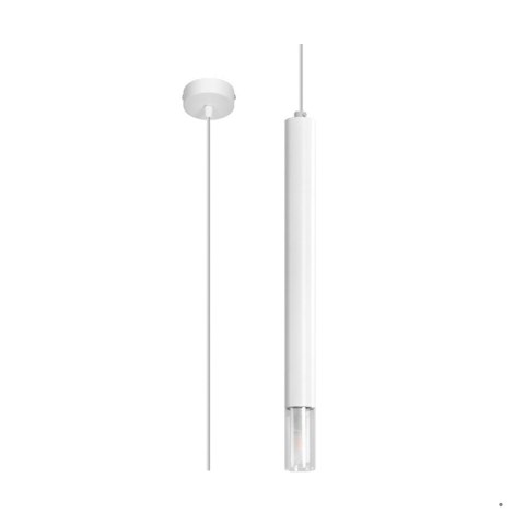 Sollux Lighting Lampa wisząca WEZYR 1 biała