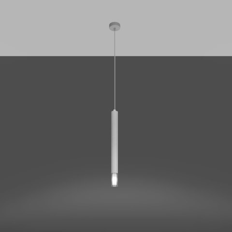 Sollux Lighting Lampa wisząca WEZYR 1 biała