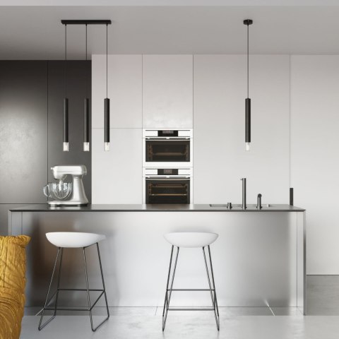 Sollux Lighting Lampa wisząca WEZYR 2 czarna