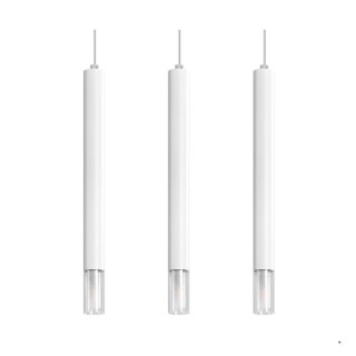 Sollux Lighting Lampa wisząca WEZYR 3 biała