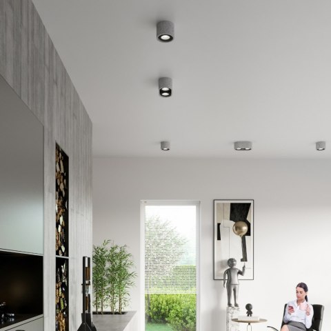 Sollux Lighting Plafon BASIC 2 beton