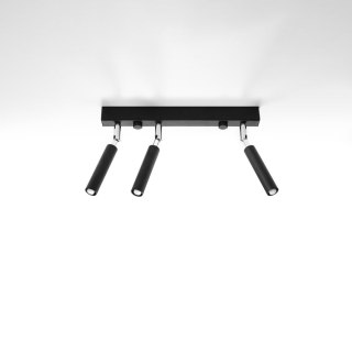 Sollux Lighting Plafon EYETECH 3 czarny