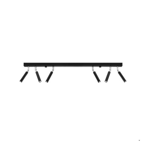 Sollux Lighting Plafon EYETECH 6 czarny