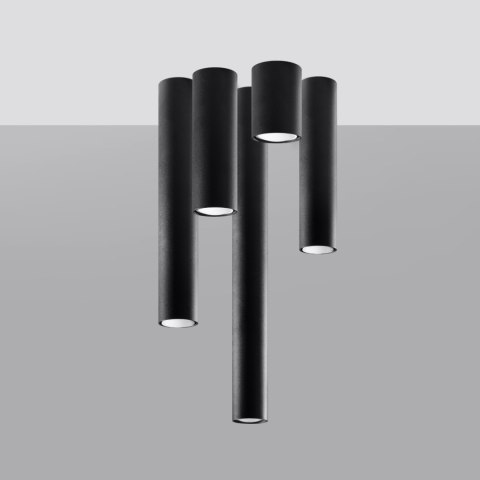 Sollux Lighting Plafon LAGOS 20 czarny