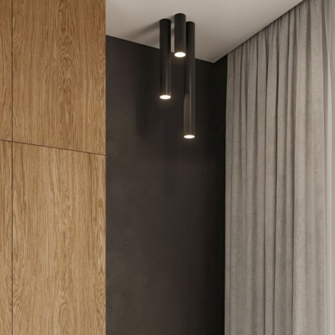 Sollux Lighting Plafon LAGOS 40 czarny
