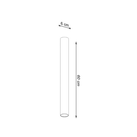 Sollux Lighting Plafon LAGOS 60 biały