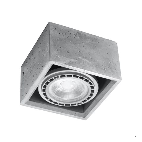 Sollux Lighting Plafon QUATRO 1 beton