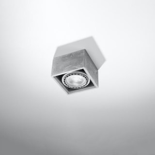 Sollux Lighting Plafon QUATRO 1 beton