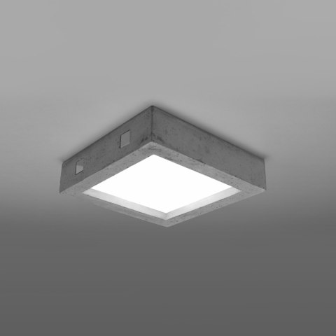 Sollux Lighting Plafon RIZA beton