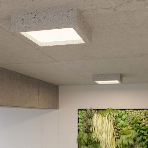 Sollux Lighting Plafon RIZA beton