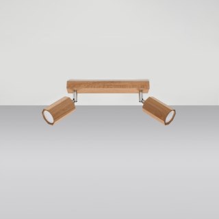 Sollux Lighting Plafon ZEKE 2 dąb