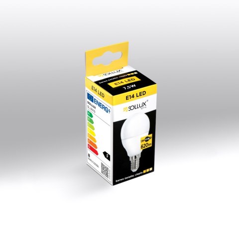 Sollux Lighting Żarówka LED E14 3000K 7,5W 620lm