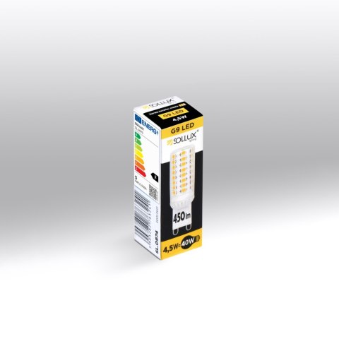 Sollux Lighting Żarówka LED G9 3000K 4,5W 450lm