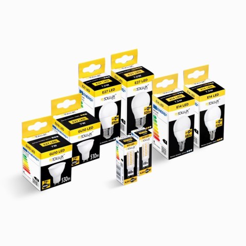 Sollux Lighting Żarówka LED G9 3000K 4,5W 450lm