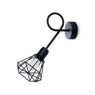 Sollux Lighting Kinkiet ARTEMIS 1S czarny