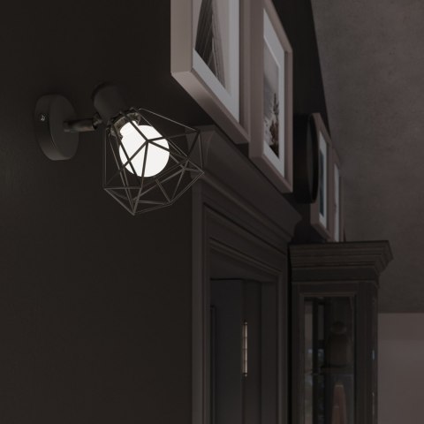 Sollux Lighting Kinkiet ARTEMIS 1S czarny