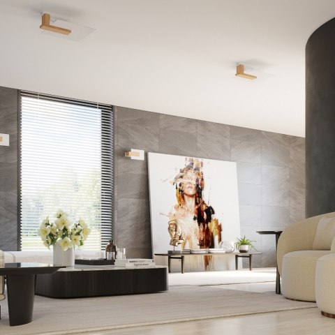 Sollux Lighting Kinkiet LAPPO naturlane drewno