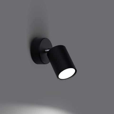 Sollux Lighting Kinkiet LEMMI 1 czarny