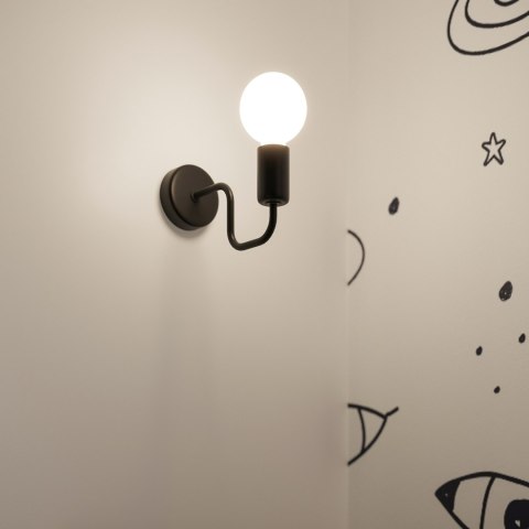 Sollux Lighting Kinkiet VECTOR czarny