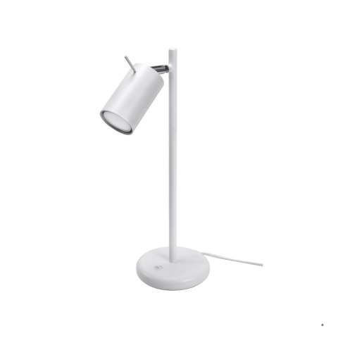 Sollux Lighting Lampa biurkowa RING biała