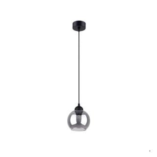 Sollux Lighting Lampa wisząca ALINO 1 czarna