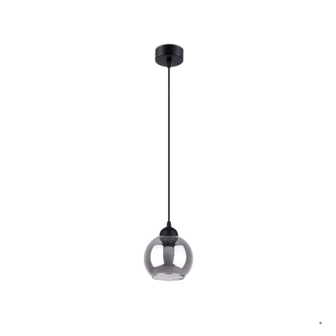 Sollux Lighting Lampa wisząca ALINO 1 czarna