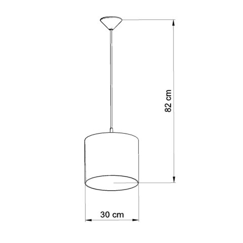 Sollux Lighting Lampa wisząca FOOTBALL C 30