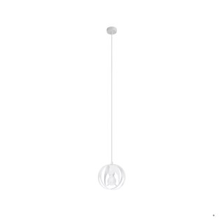 Sollux Lighting Lampa wisząca TULOS 1 biała