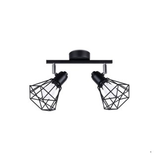 Sollux Lighting Plafon ARTEMIS 2 czarny