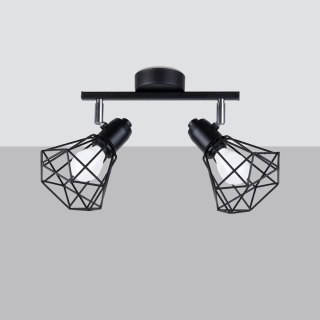 Sollux Lighting Plafon ARTEMIS 2 czarny
