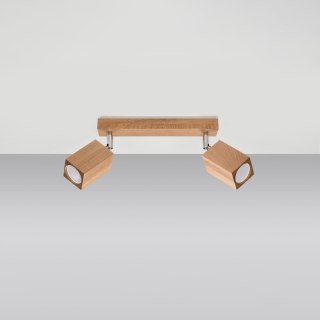 Sollux Lighting Plafon KEKE 2 dąb
