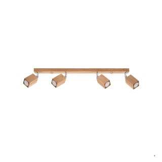 Sollux Lighting Plafon KEKE 4 dąb