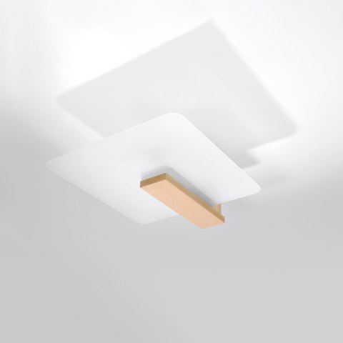 Sollux Lighting Plafon LAPPO naturlane drewno