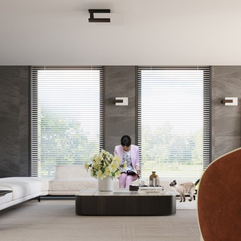 Sollux Lighting Plafon LAPPO wenge