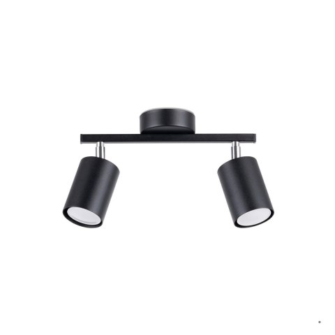 Sollux Lighting Plafon LEMMI 2 czarny