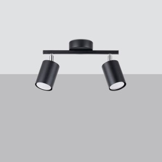 Sollux Lighting Plafon LEMMI 2 czarny