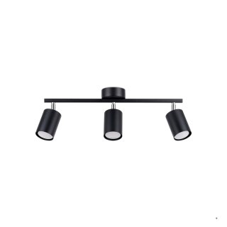 Sollux Lighting Plafon LEMMI 3 czarny