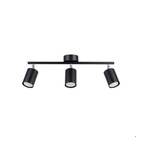 Sollux Lighting Plafon LEMMI 3 czarny