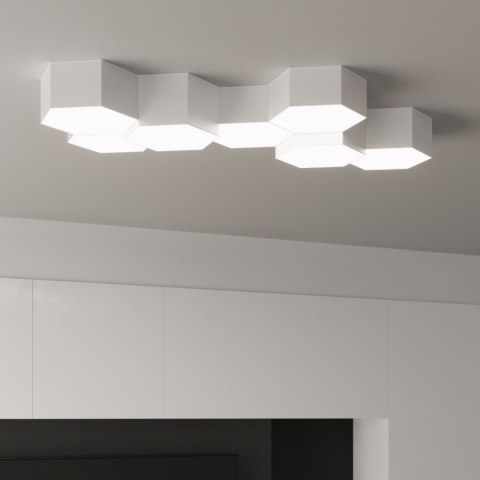 Sollux Lighting Plafon SUNDE 13 biały