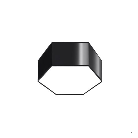 Sollux Lighting Plafon SUNDE 13 czarny