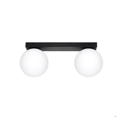 Sollux Lighting Plafon YOLI 2 czarny