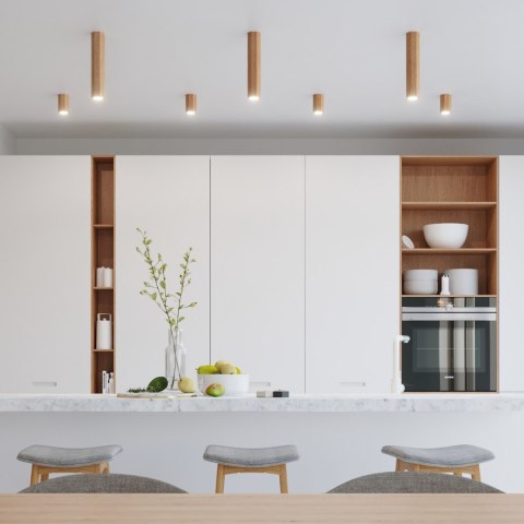 Sollux Lighting Plafon ZEKE 30 dąb