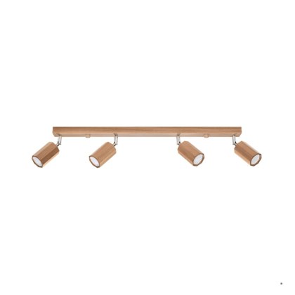 Sollux Lighting Plafon ZEKE 4 dąb