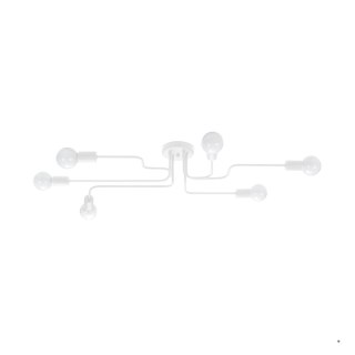 Sollux Lighting Żyrandol VECTOR 6 biały