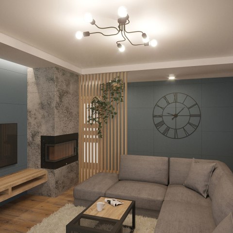 Sollux Lighting Żyrandol VECTOR 6 biały