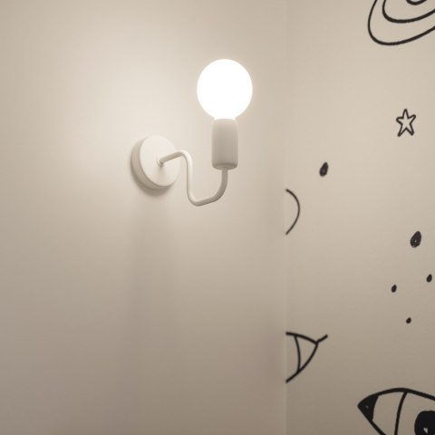 Sollux Lighting Żyrandol VECTOR 8 biały