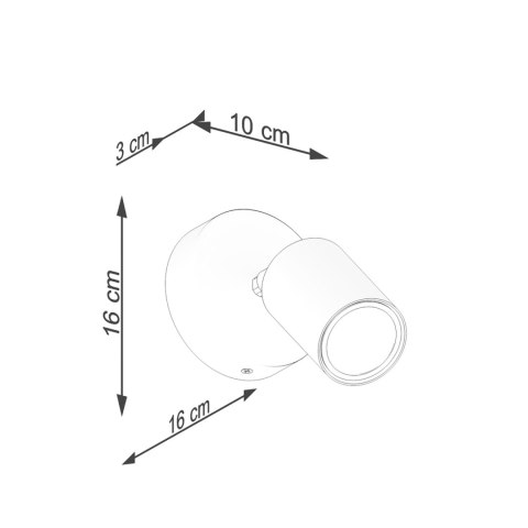 Sollux Lighting Kinkiet VERDO biały