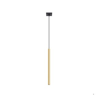 Sollux Lighting Lampa Wisząca PASTELO 1 złoty połysk