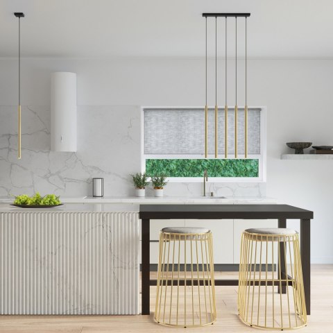 Sollux Lighting Lampa Wisząca PASTELO 1 złoty połysk