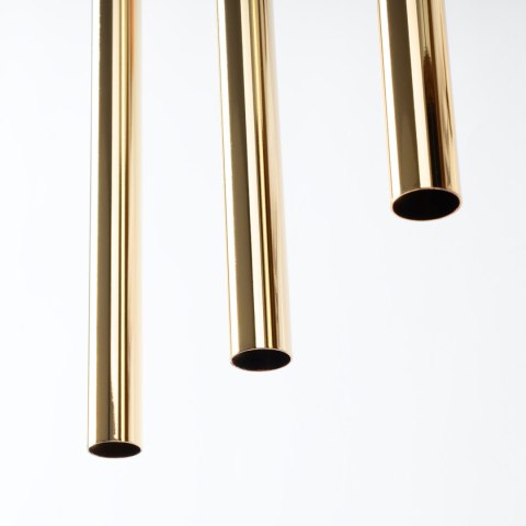 Sollux Lighting Lampa Wisząca PASTELO 3L złoty połysk
